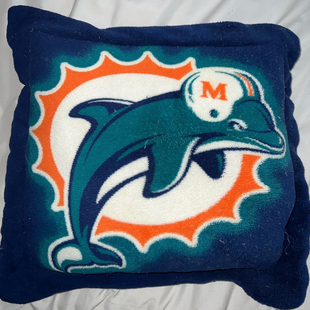 NFL Miami Dolphins Throw pillow